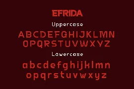 Efrida font