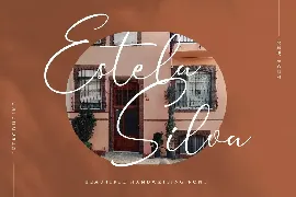 Estela Silva - Handwriting Font