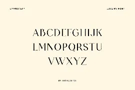 Luxiachy Luxury Serif Font