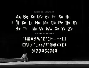 Unback font