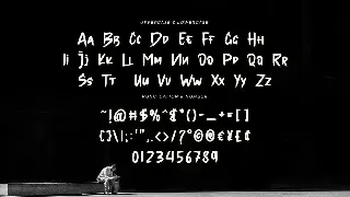 Unback font