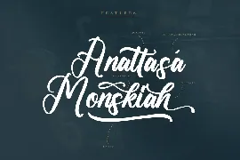 Backrush Modern Stylish Script Font