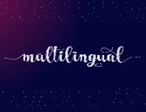 Magical Script font