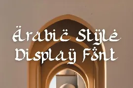 Riyadoh - Arabic Style Font