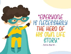 Becomes Heroes - Display Handwriting Font