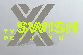 Swish font