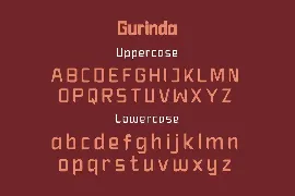 Gurinda font