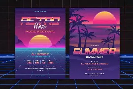 Gnome - Retro Wave Typeface font