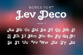 Lev Serif font