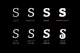 Lev Serif font