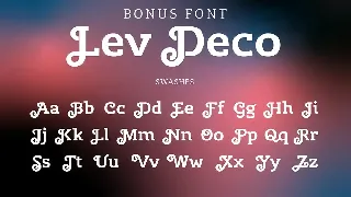 Lev Serif font