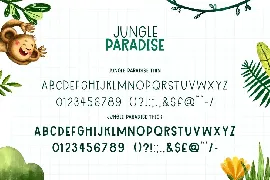 Jungle Paradise Font Duo