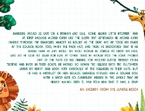 Jungle Paradise Font Duo