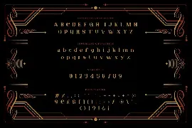 Murray - Art Deco Display Typeface font