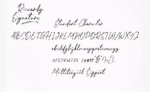 Riccardy Signature Font