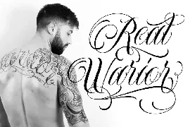 Fearless | Tattoo Font