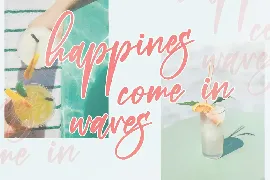 Beach Paradise Modern Handwritten Font