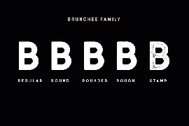 Brunches Font Family