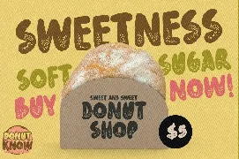 Donut Know - Unique Display Font