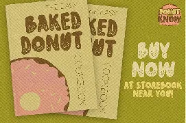 Donut Know - Unique Display Font