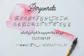 Dirgantara Monoline Script font