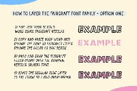 Faircraft Font Family