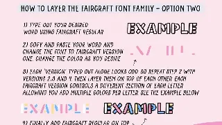 Faircraft Font Family