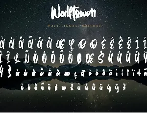 Walftower - Bold Handwritten Font