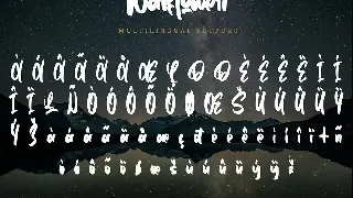 Walftower - Bold Handwritten Font