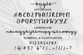 Eagle Script Font