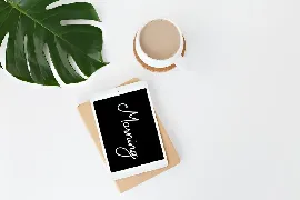 Gemblo Calligraphy Monoline Font