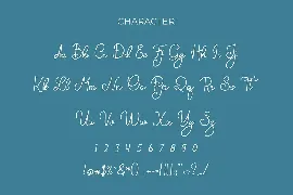 Gemblo Calligraphy Monoline Font