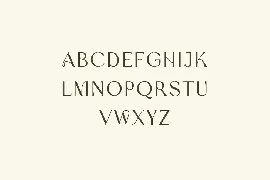 Brown Bulgary Modern Serif Font