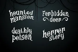 Magic House - Haunted Halloween Typeface font