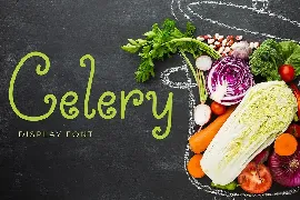 Celery Display Font