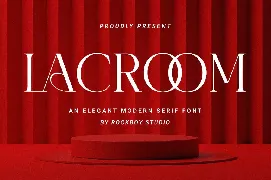 Lacroom - Modern Stylish font