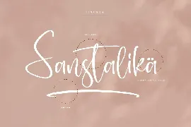 Roselland Modern Handwritten Font