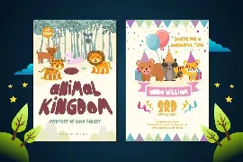 Little Stars - Fun Children Typeface font