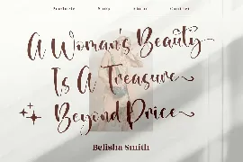 Beauty Brand Beautiful Script font