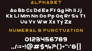 MOSCAW Font