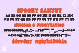 Spooky Santuy - A Playful Font