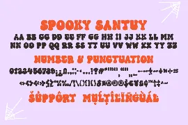 Spooky Santuy - A Playful Font