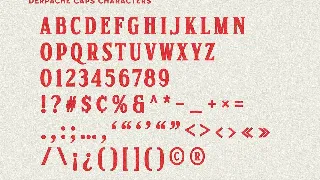 Derphace - Retro Display Font