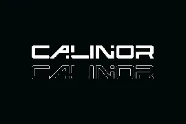 Calinor Pegasus Futuristic Sans Serif Font