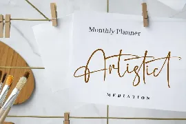 Handwritten Modern Signature Font