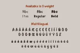 Benah font