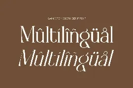 Gamgote - Luxury font