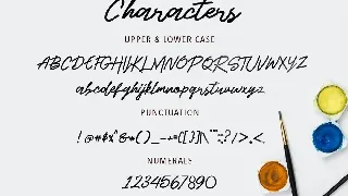 Beshiny font