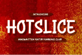 Hotslice font