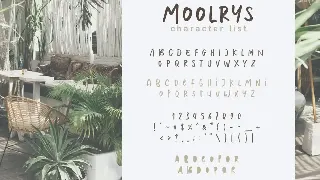 Moolrys font